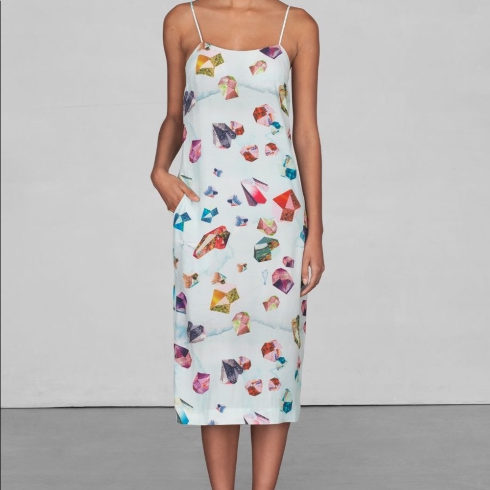 & Other Stories midi dress size small